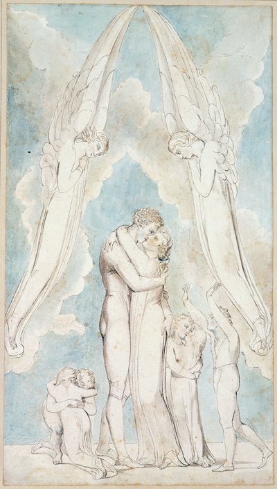 Het graf, Object 17 door William Blake